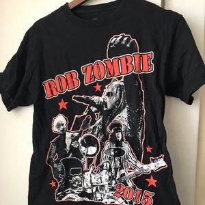 Rob Zombie Concert T-Shirt 2015